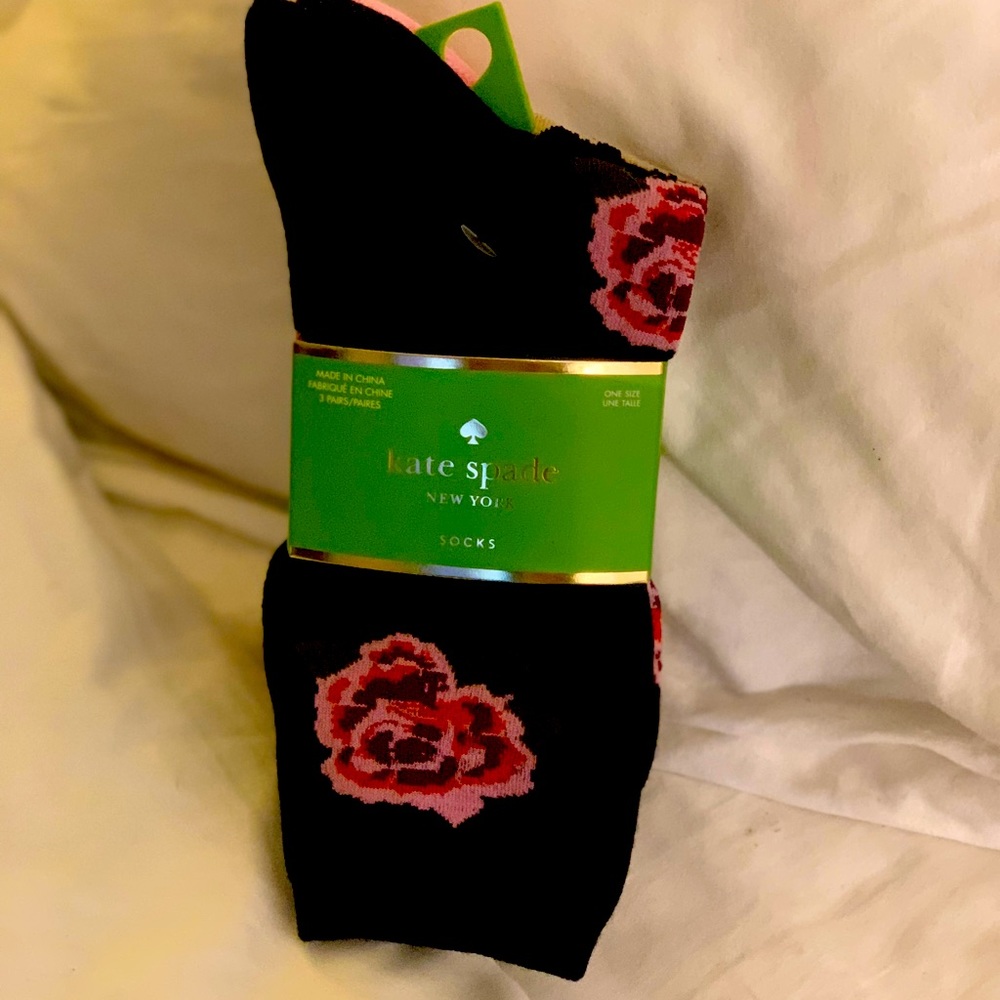 Womens Kate Spade designer socks (3Pck.)NWT